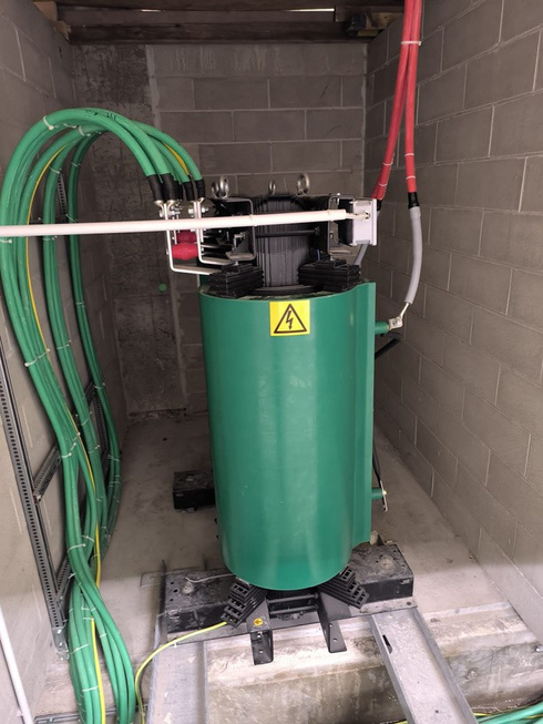Trasformatore MT/BT installato